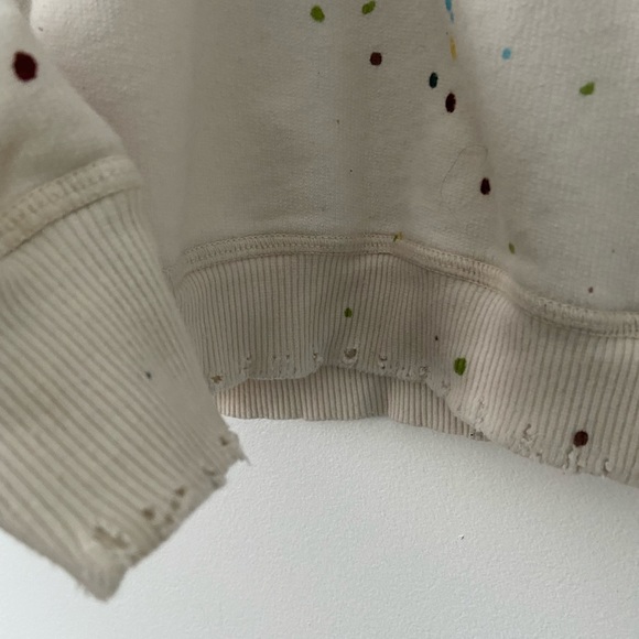 Lovestitch Splatter Paint Crewneck Sweatshirt - Picture 9 of 11